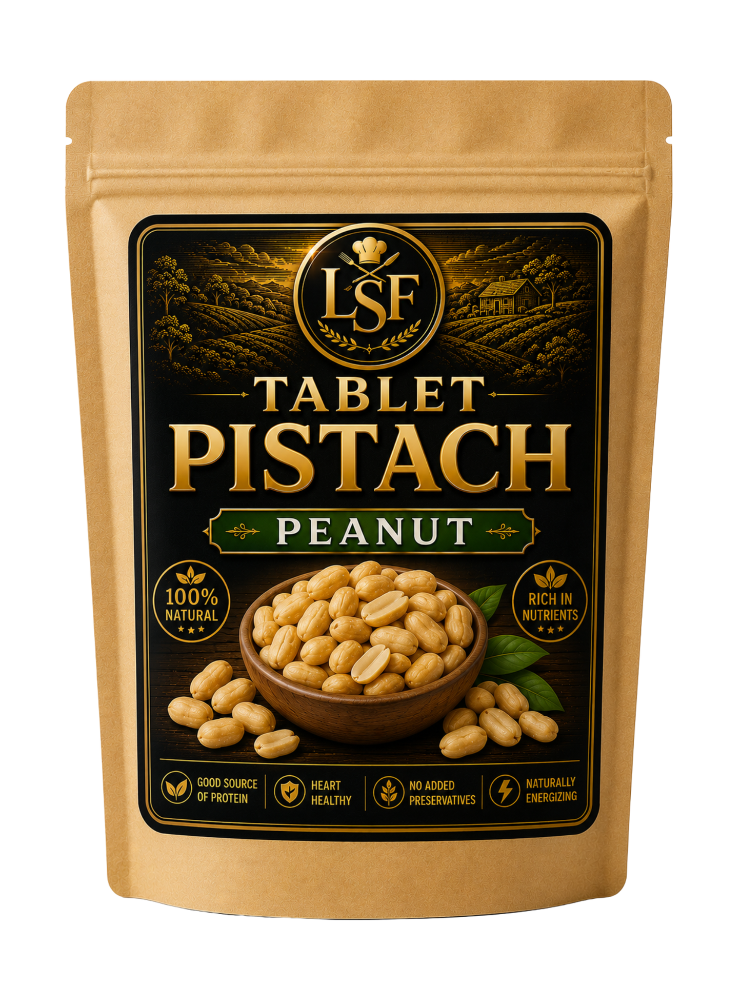 TABLÈT PISTACH/ PEANUT